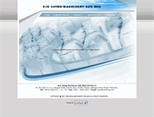 Tablet Screenshot of kimshing.com